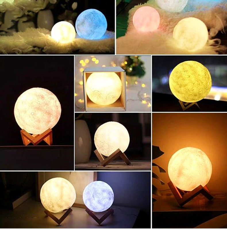 Book Light LED Moon Light Galaxy Light, Moon Night Light, Girl, Boy, Child Birthday Gift, Bedroom Decoration Indoor lighting